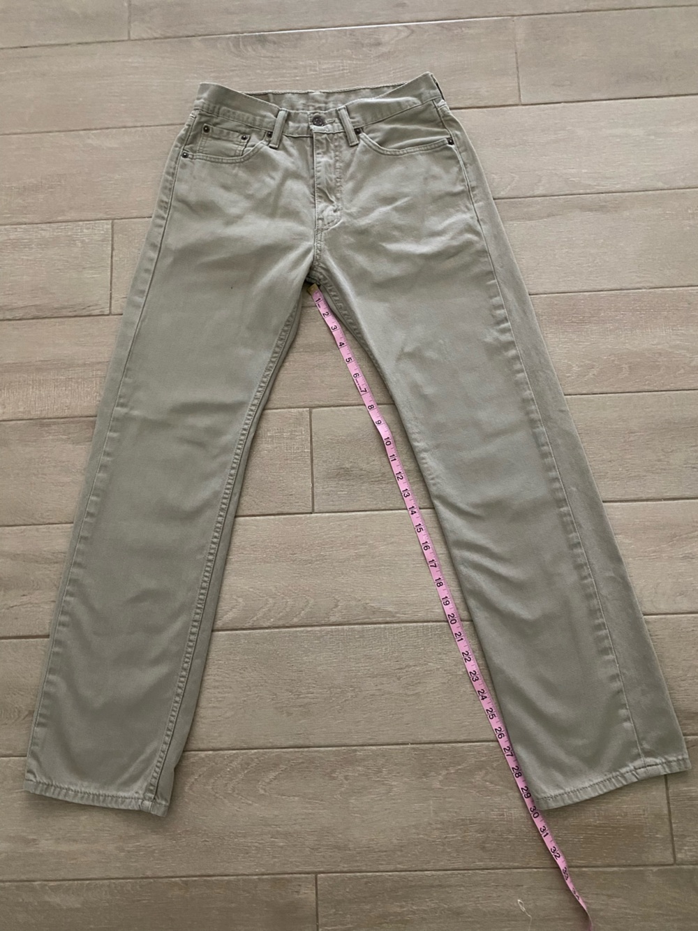 505s Men's Straight Pants in Khaki